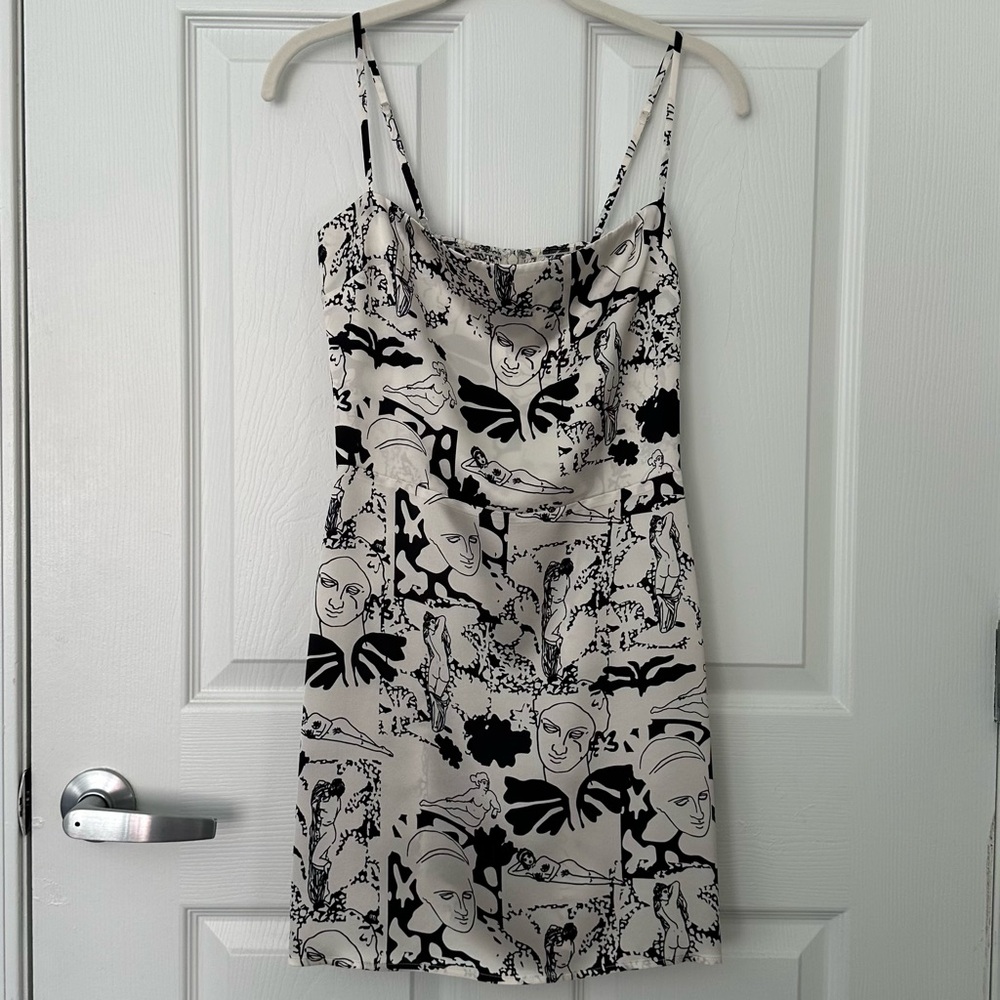 Reformation Kosta Silk Dress